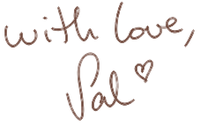 With love, Val