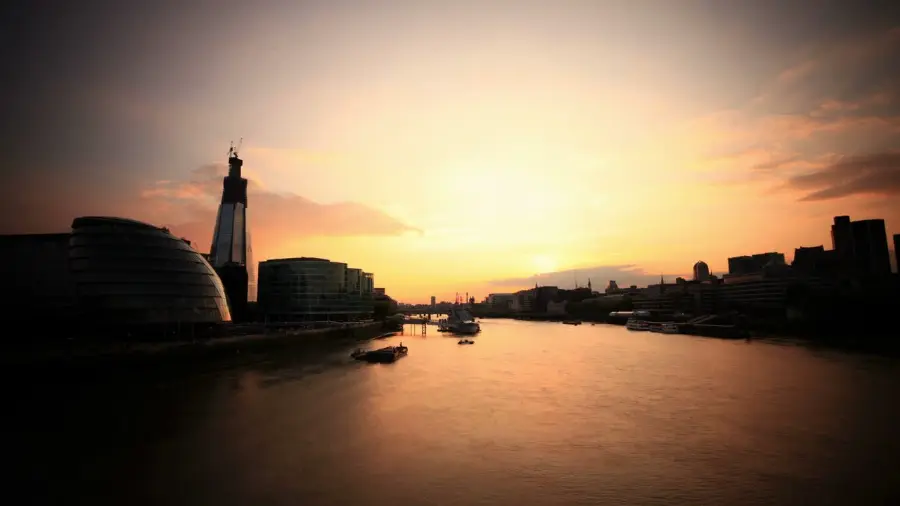 A cruise boat on the River Thames
