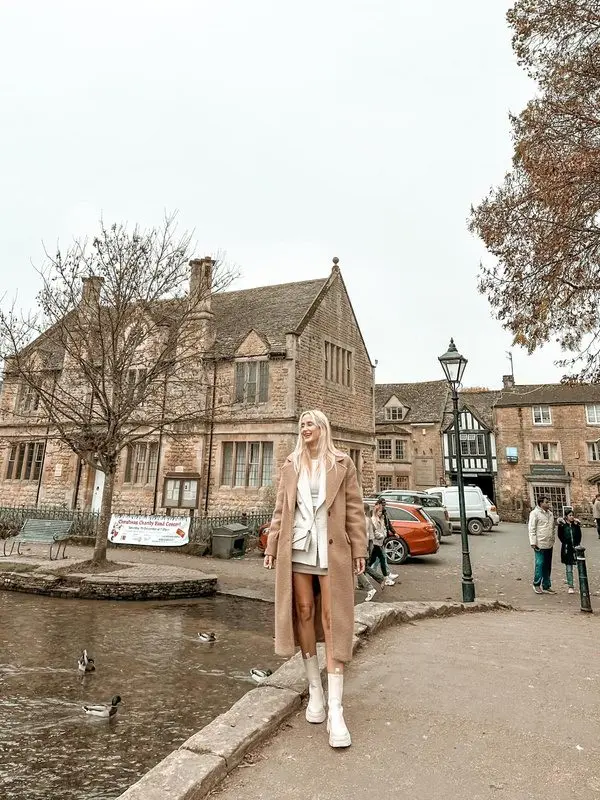 Val on a final stroll on the last day before returning to London